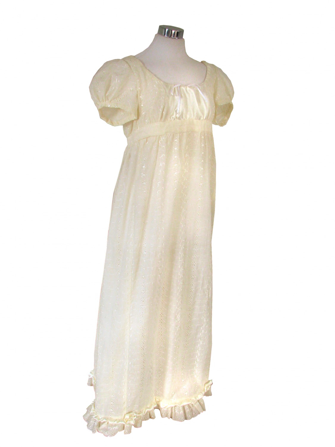 Ladies 19th Century Jane Austen Regency Day / Evening Costume size 14 - 16 Image